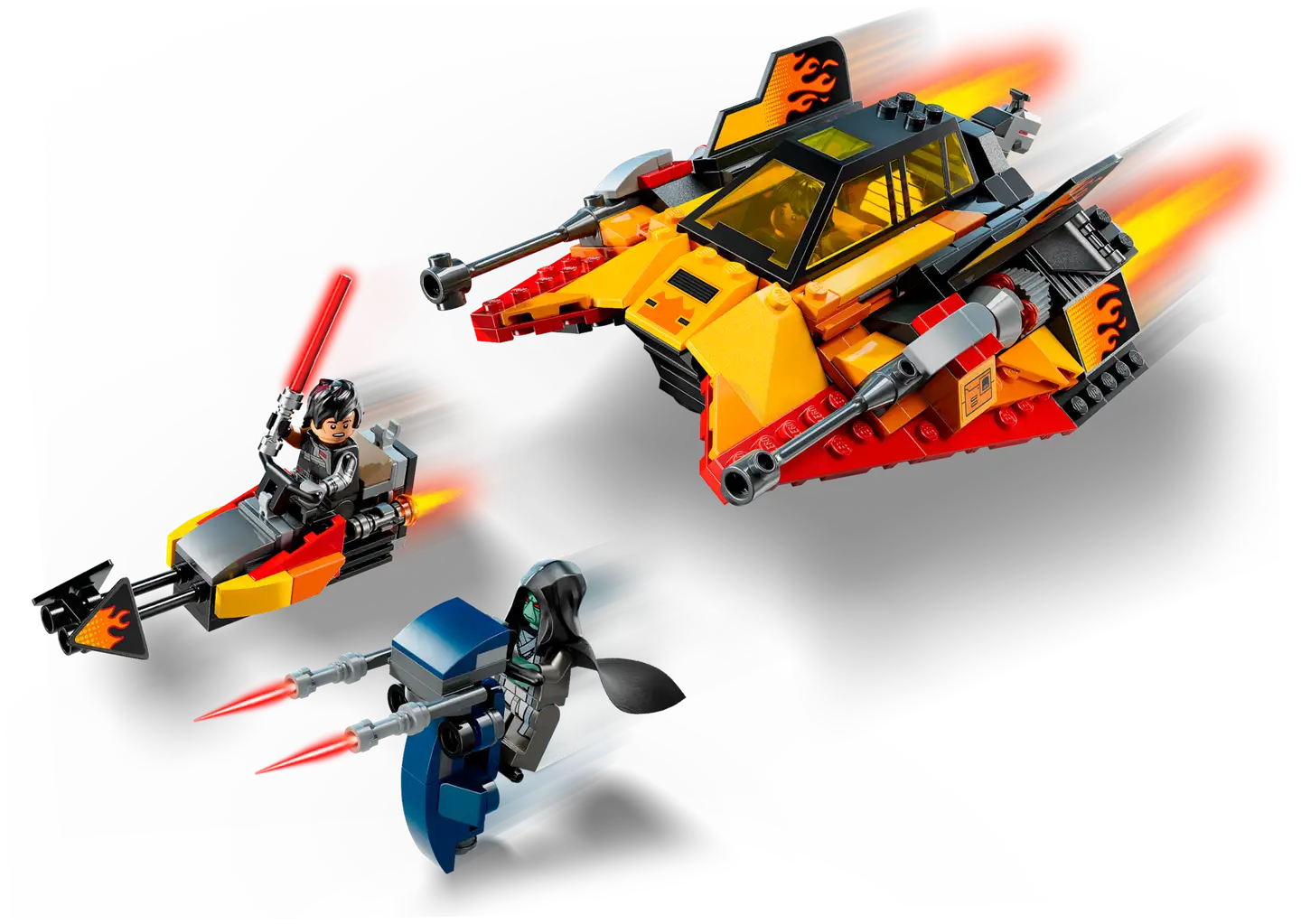 LEGO® Star Wars TM 75414 Force Burner ‑lumikiituri - 5