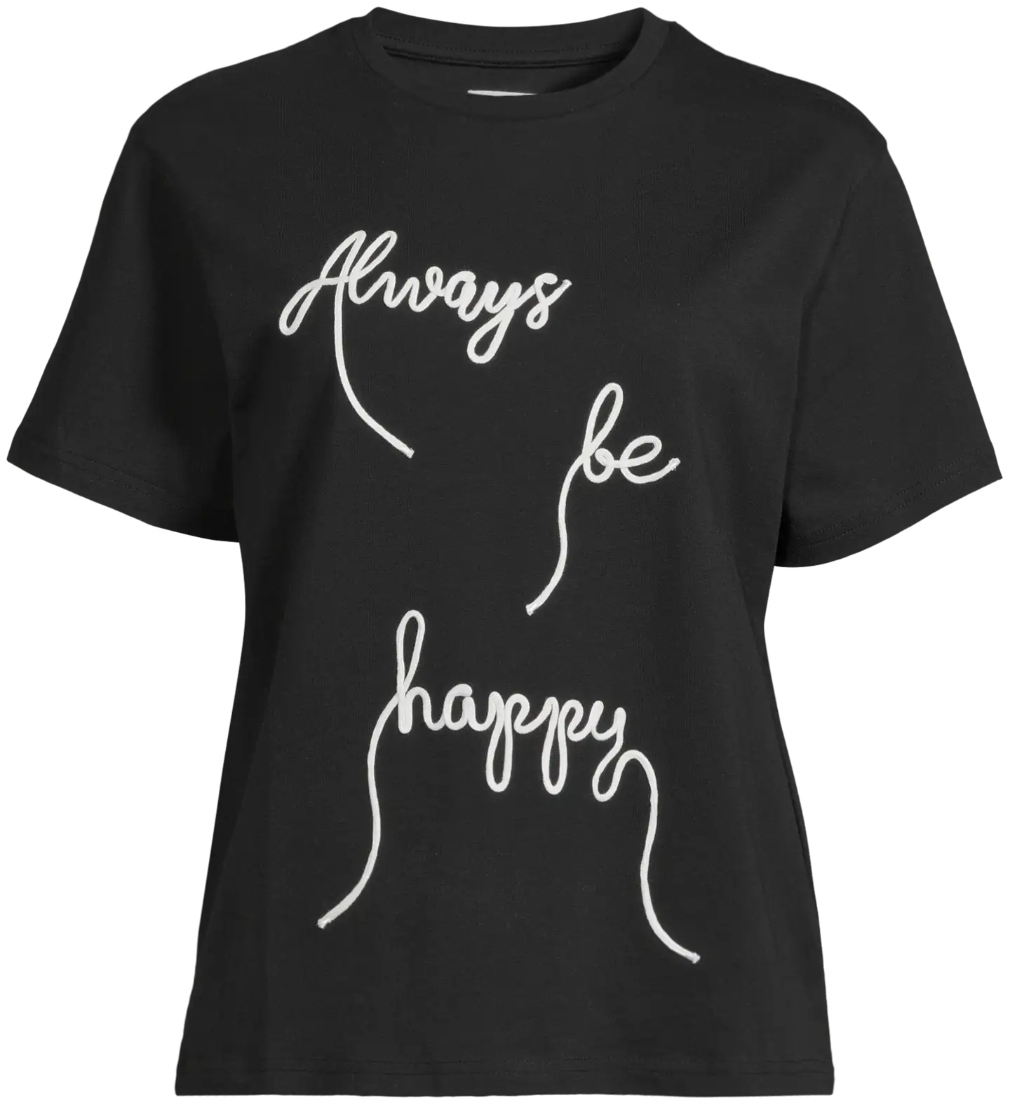 WKLY. naisten T-paita 213W030121 - BLACK - 2