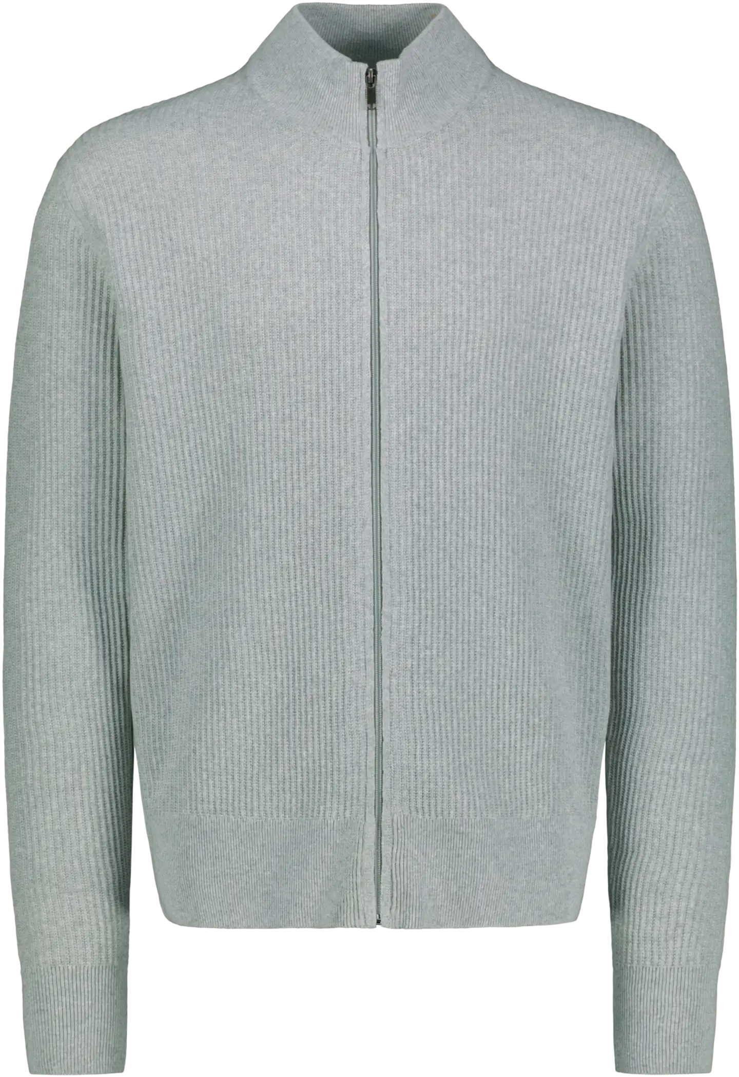 House miesten neuletakki vetoketjulla CYCLO® 195HB30253 - Light grey - 1