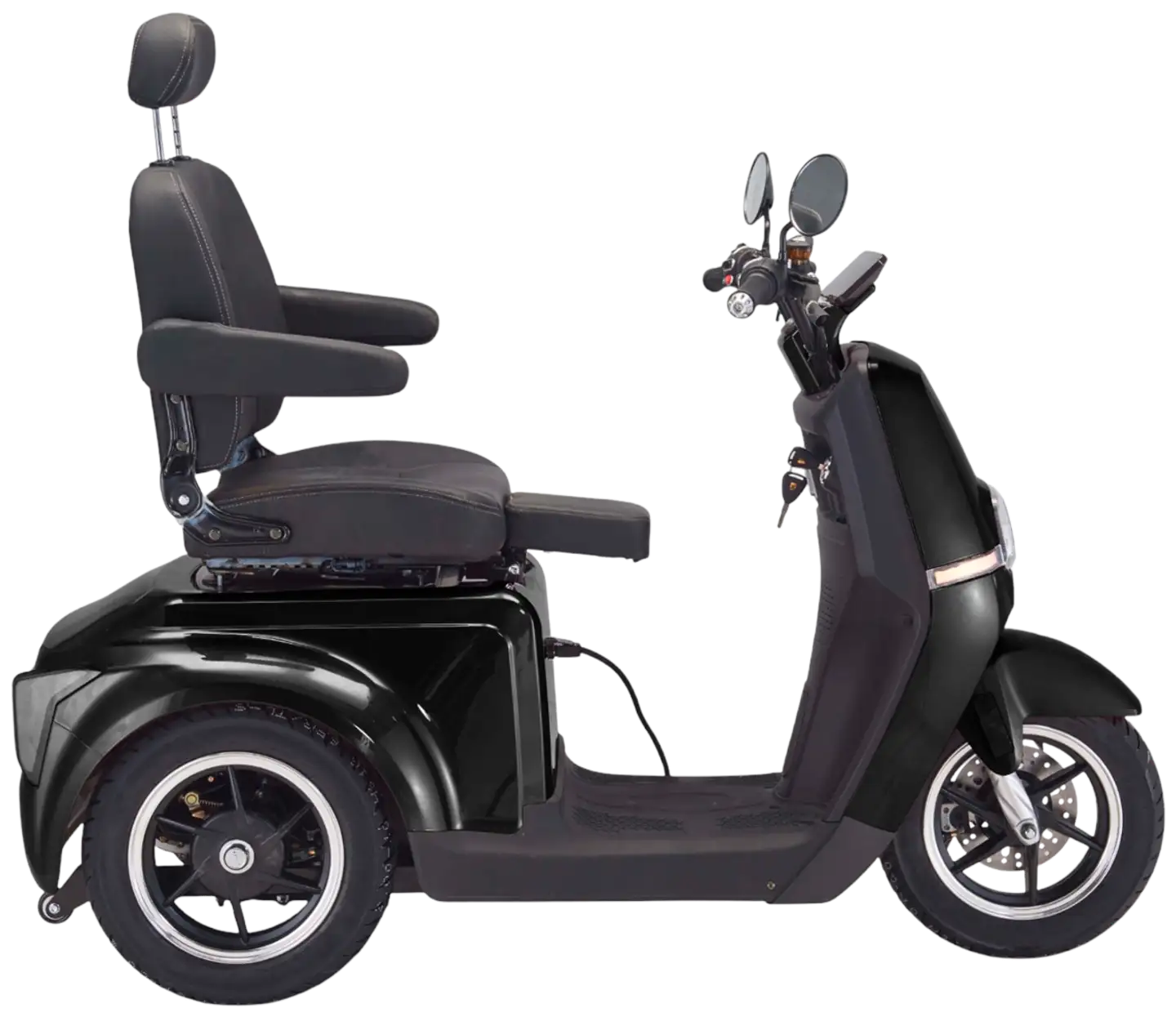 Arvo senioriskootteri P700 musta - 5