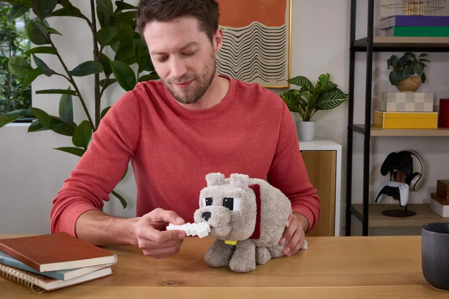 Minecraft Food Mode Wolf Feature Plush - 5