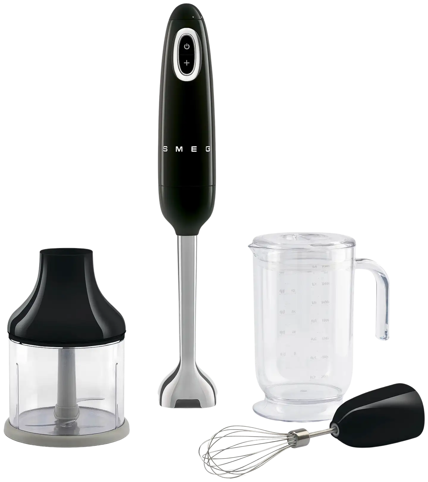 Smeg sauvasekoitinsetti musta HBF03BLEU - 1