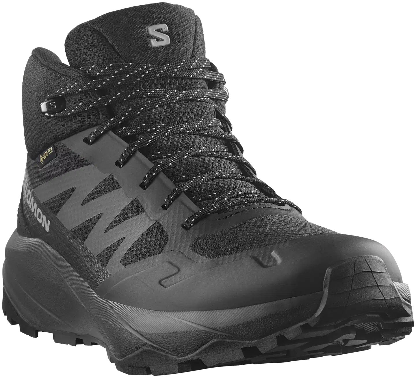 Salomon miesten Mid-vartinen ulkoilukenkä Outscape Mid GTX - Blk/Asph/Alloy - 3