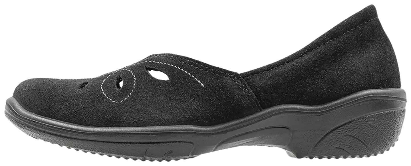 Sievi naisten kävelykenkä Pioni - MUSTA