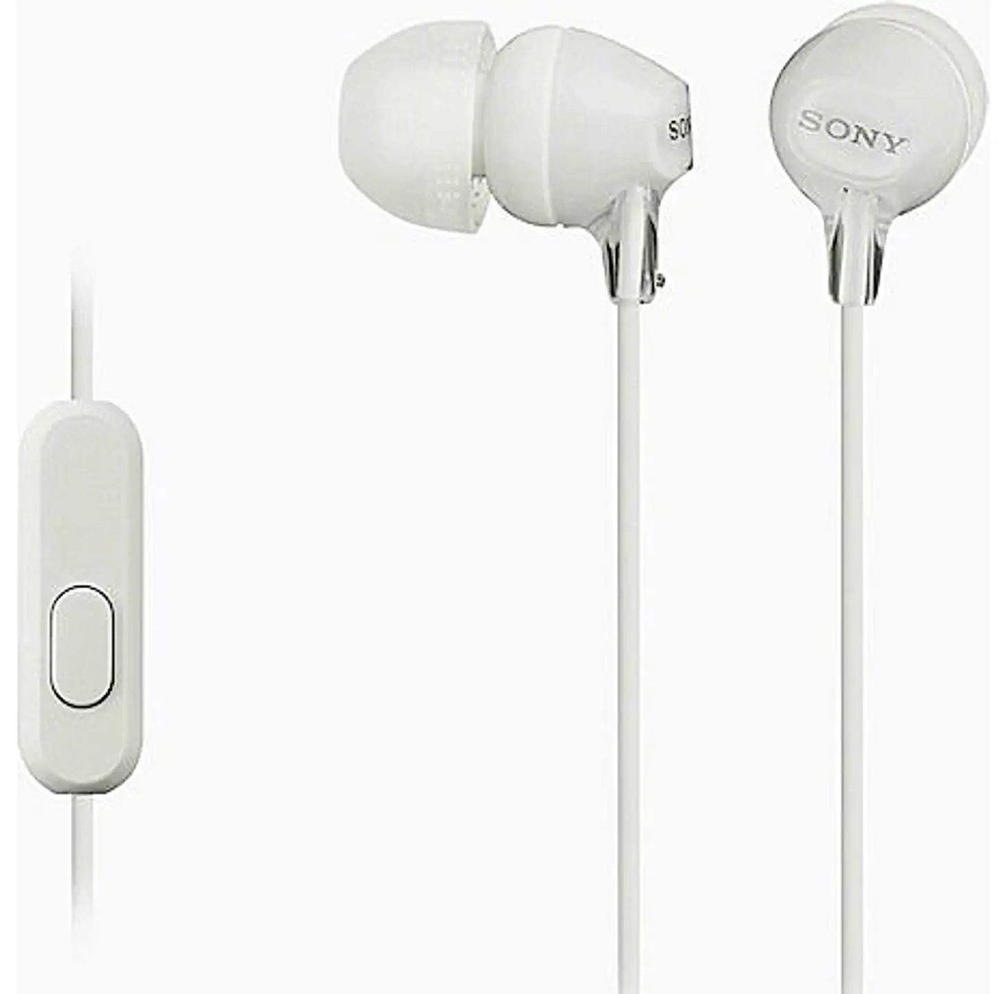 Sony nappikuulokkeet MDR-EX15AP valkoinen