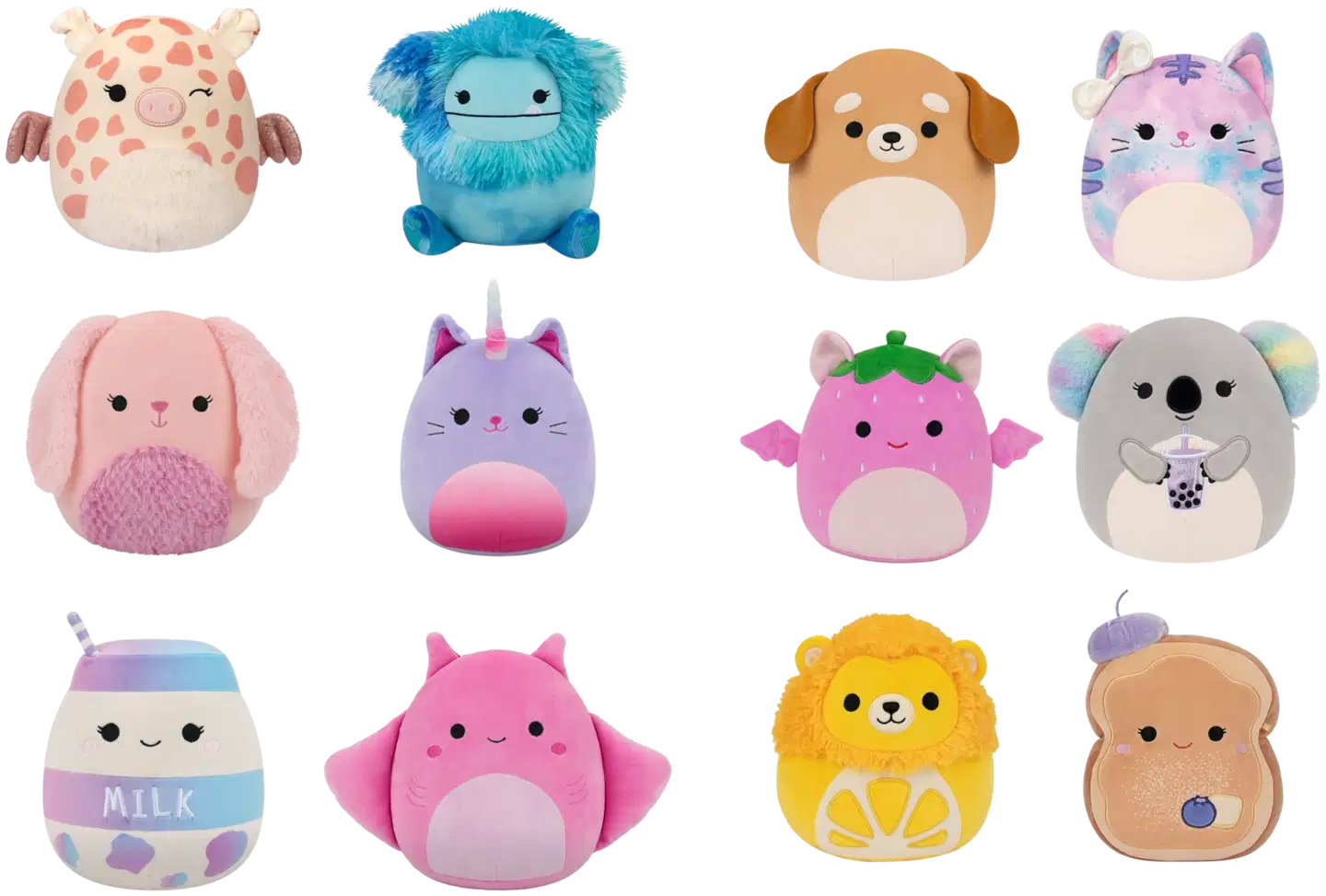 Squishmallows 19 cm pehmo A1 ja B1 - 1
