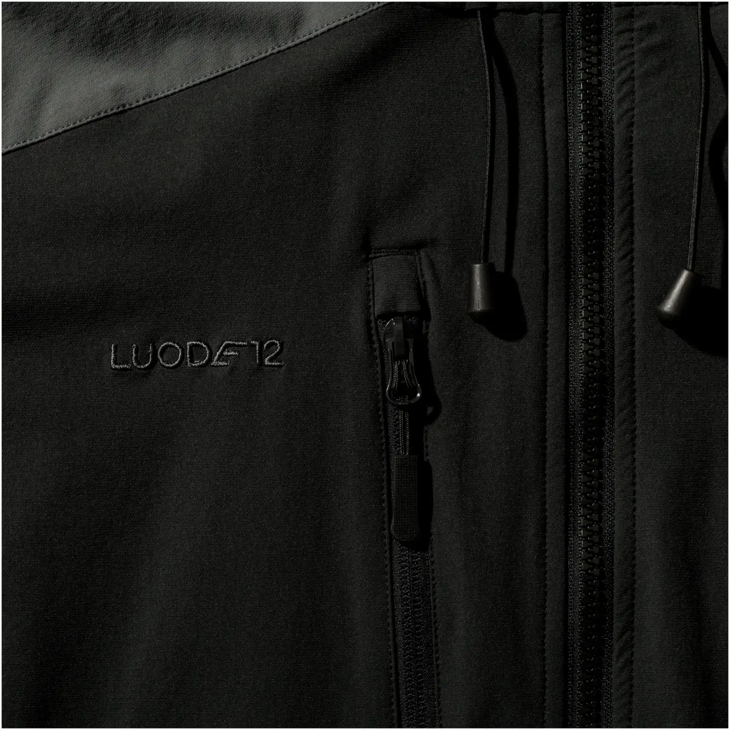 Luode12 miesten retkeilytakki 204L112452 - Grey-black - 3