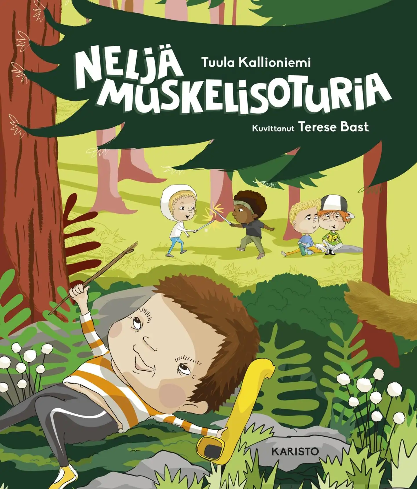 Kallioniemi, Neljä muskelisoturia