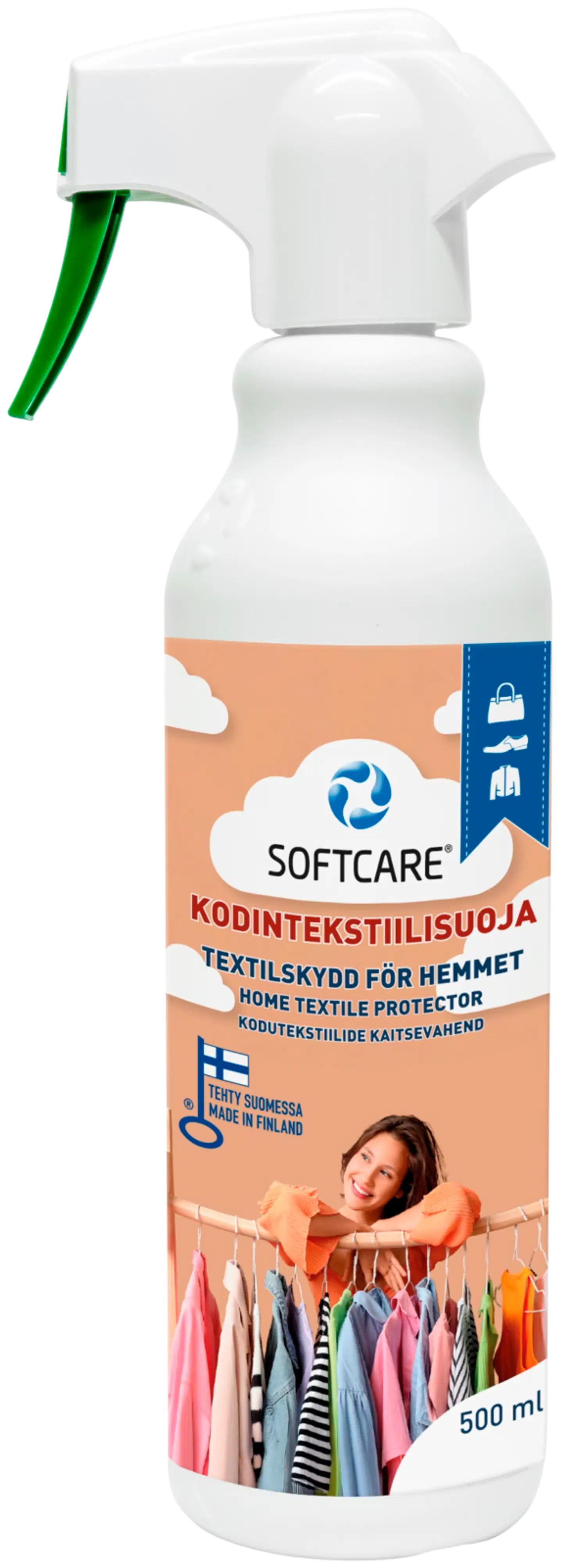 Softcare kodin tekstiilisuoja 500 ml