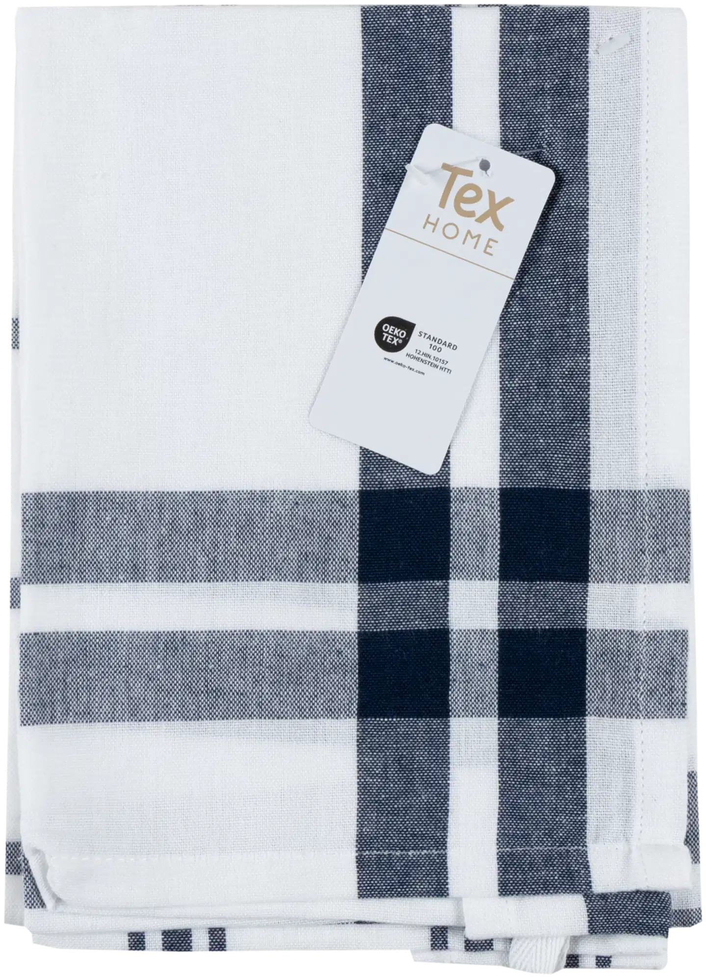 Tex Home keittiöpyyhkeet Iris navy/valkoinen 4 kpl