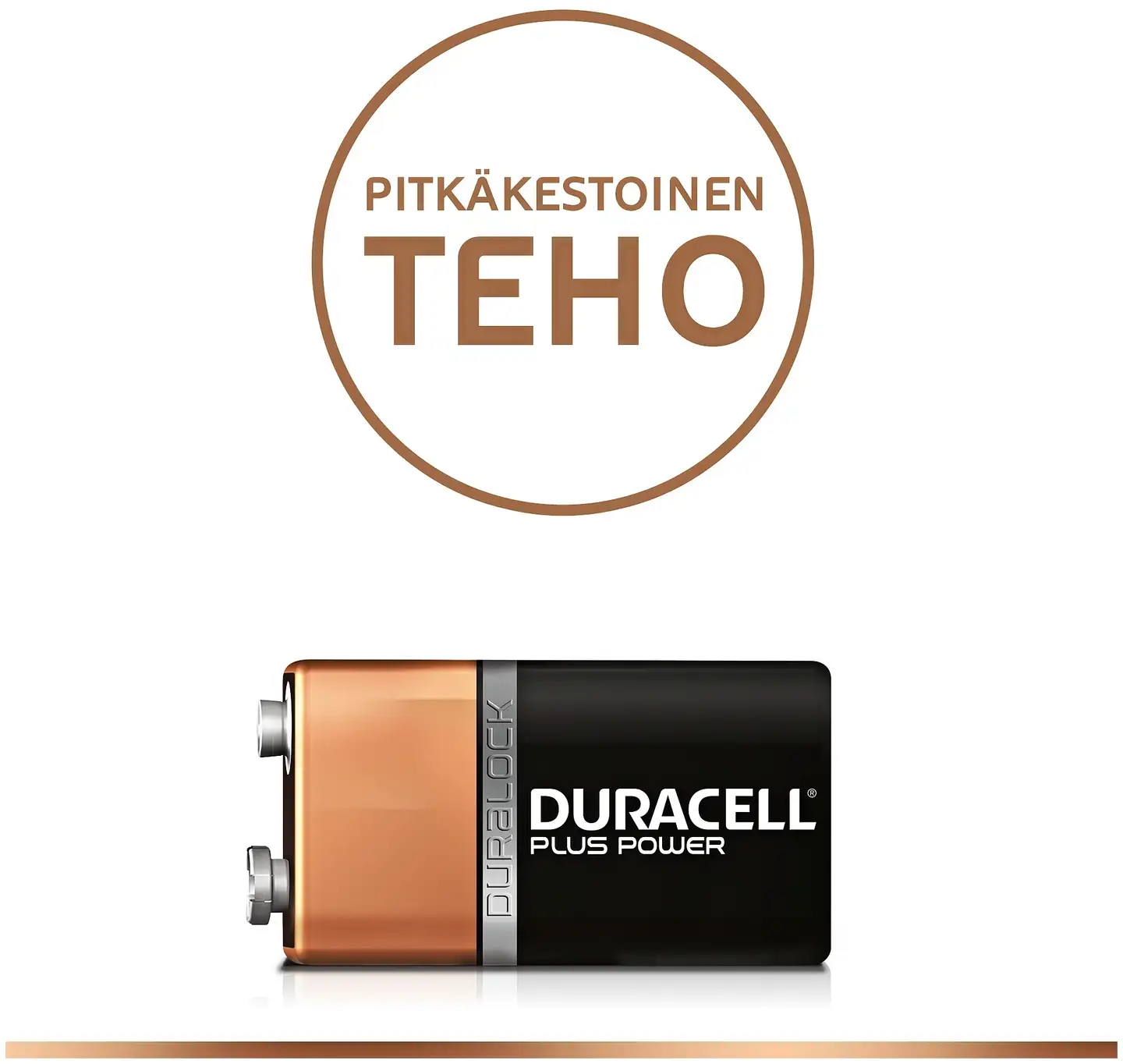 Duracell 1kpl Plus Power 9V alkaliparisto - 2