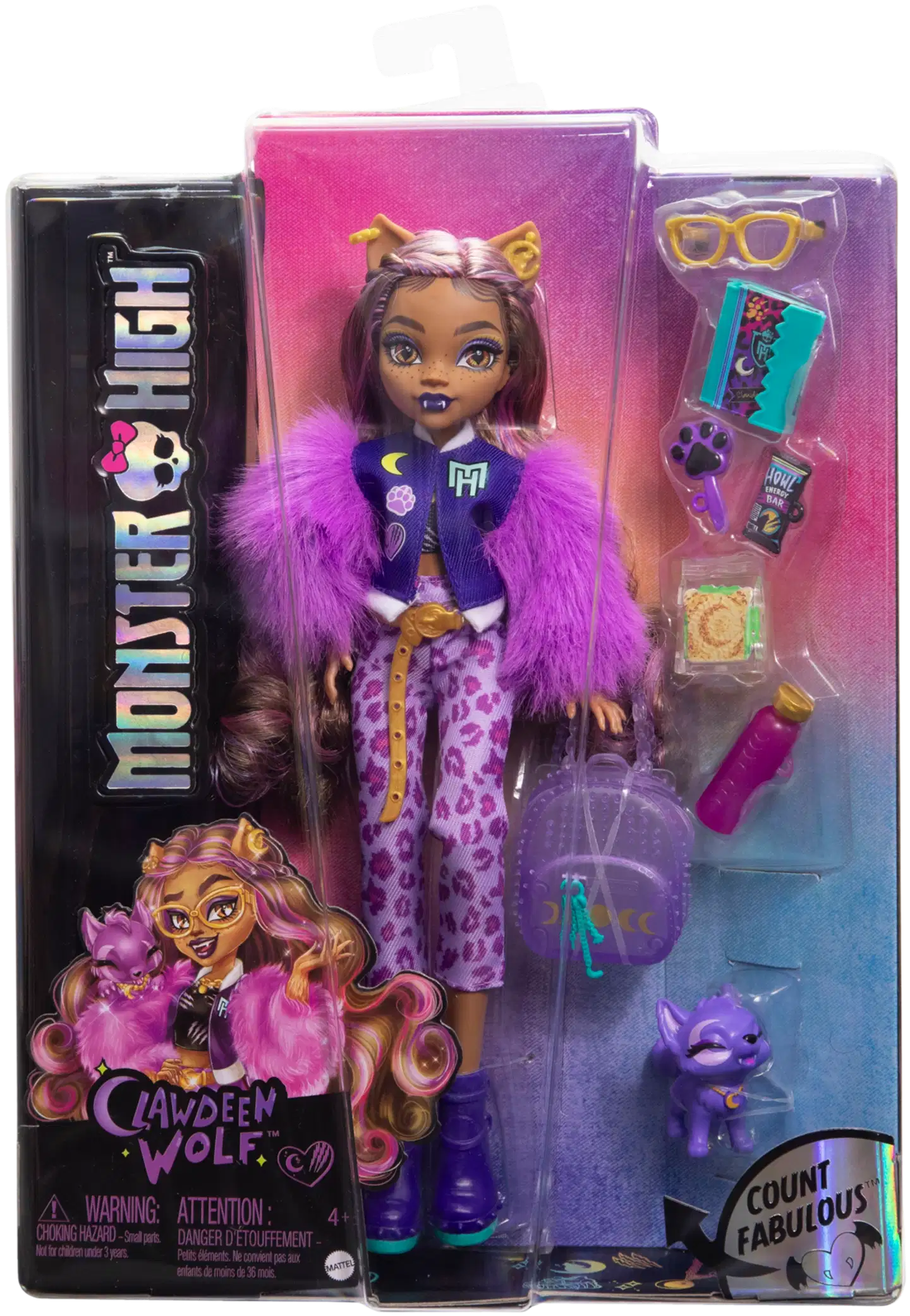 Monster High Clawdeen Wolf -nukke - 5