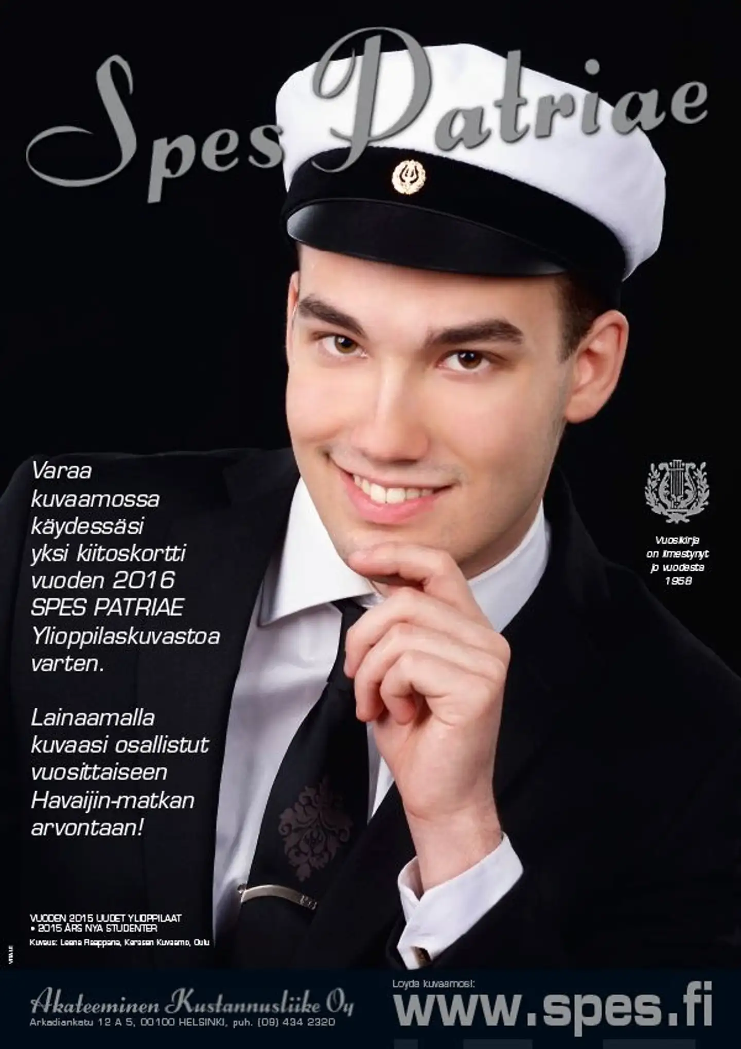 Spes Patriae 2015 - Vuoden 2015 uudet ylioppilaat- 2015 års nya studenter