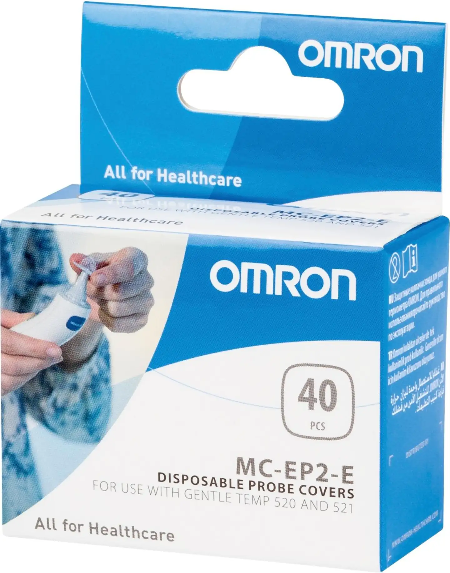 Omron Korvakuumemittarin suojus Gentle Temp 520/521 40kpl