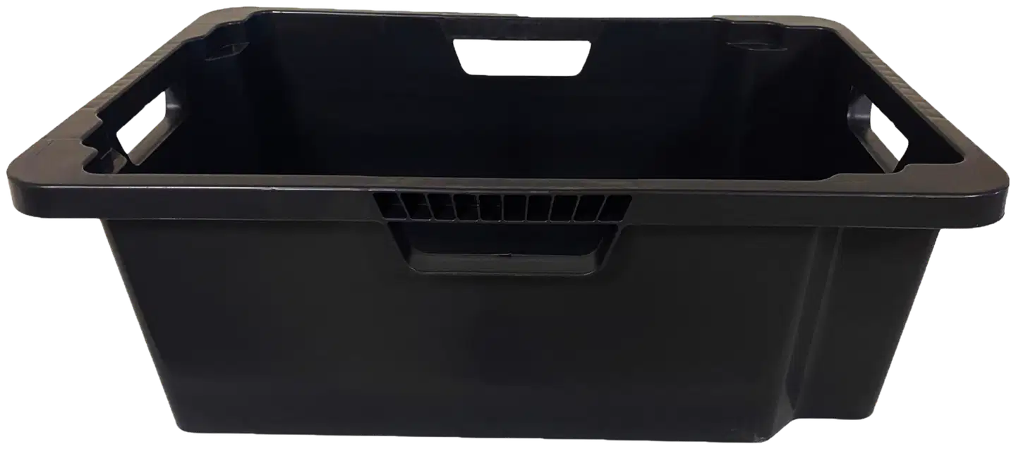 MANO varasto/muuttolaatikko 35 l musta - 4