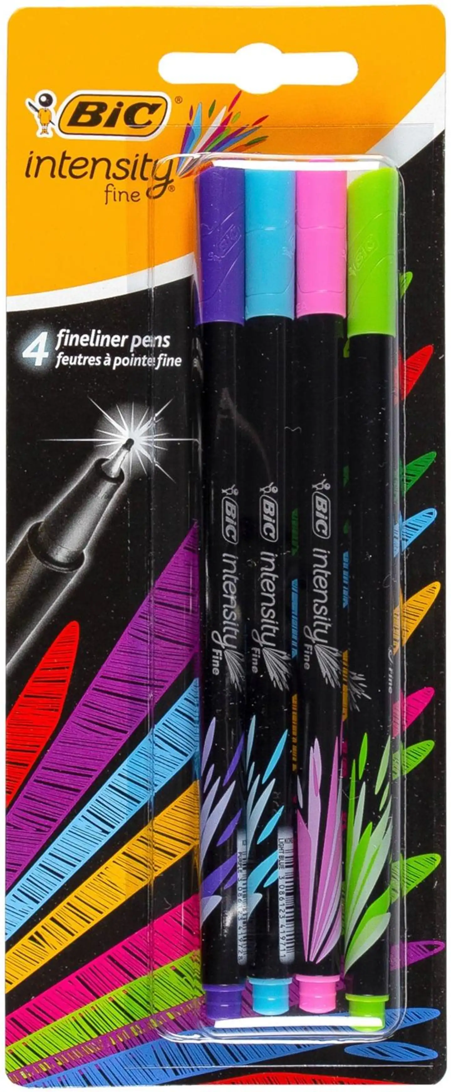 BIC Intensity muotivärit 4kpl fineliner