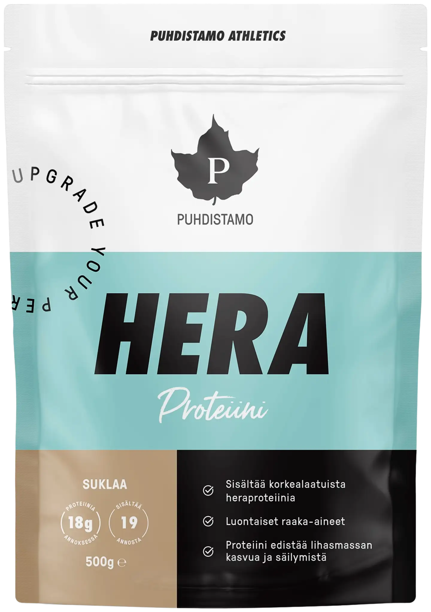 Puhdistamo Athletics Heraproteiini Suklaa 500 g