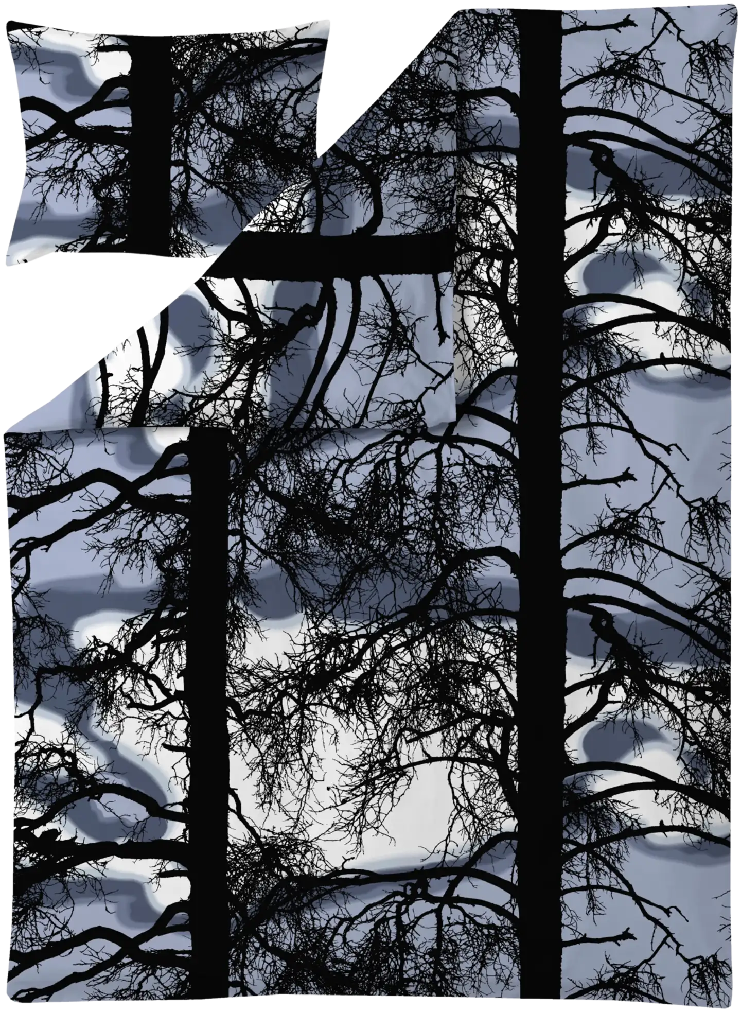 Vallila pussilakanasetti Kelohonka 150x210 cm sininen