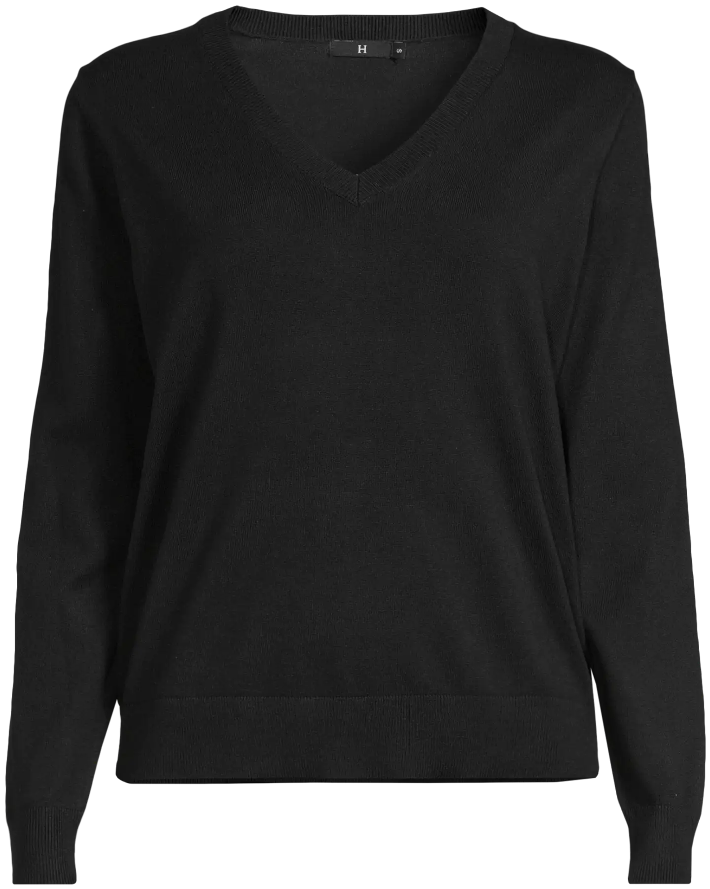 House naisten neulepaita TINA-V - Jet Black - 2