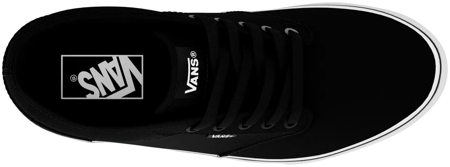 Vans miesten canvasjalkine MN Atwood Black - black-white - 3