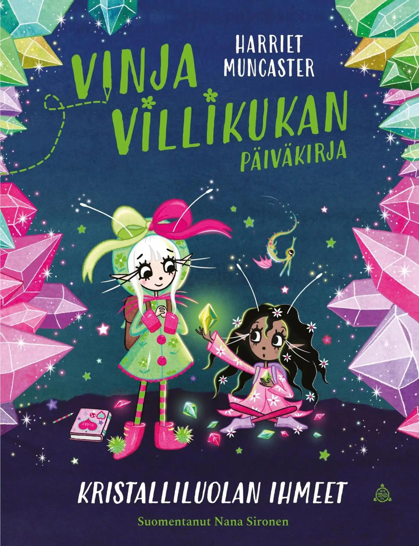 Muncaster, Vinja Villikukan päiväkirja: Kristalliluolan ihmeet