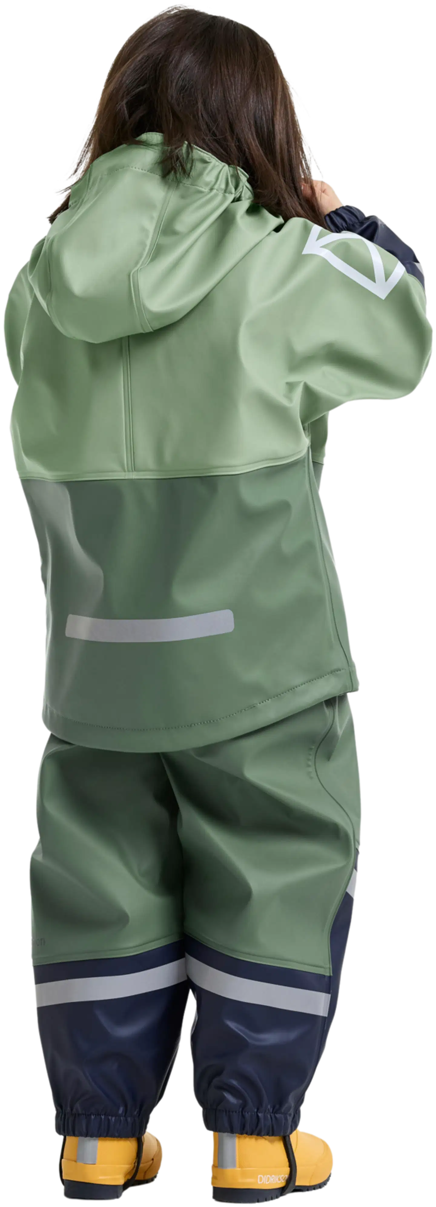 Didriksons lasten sadeasu Waterman - Sage Green - 4