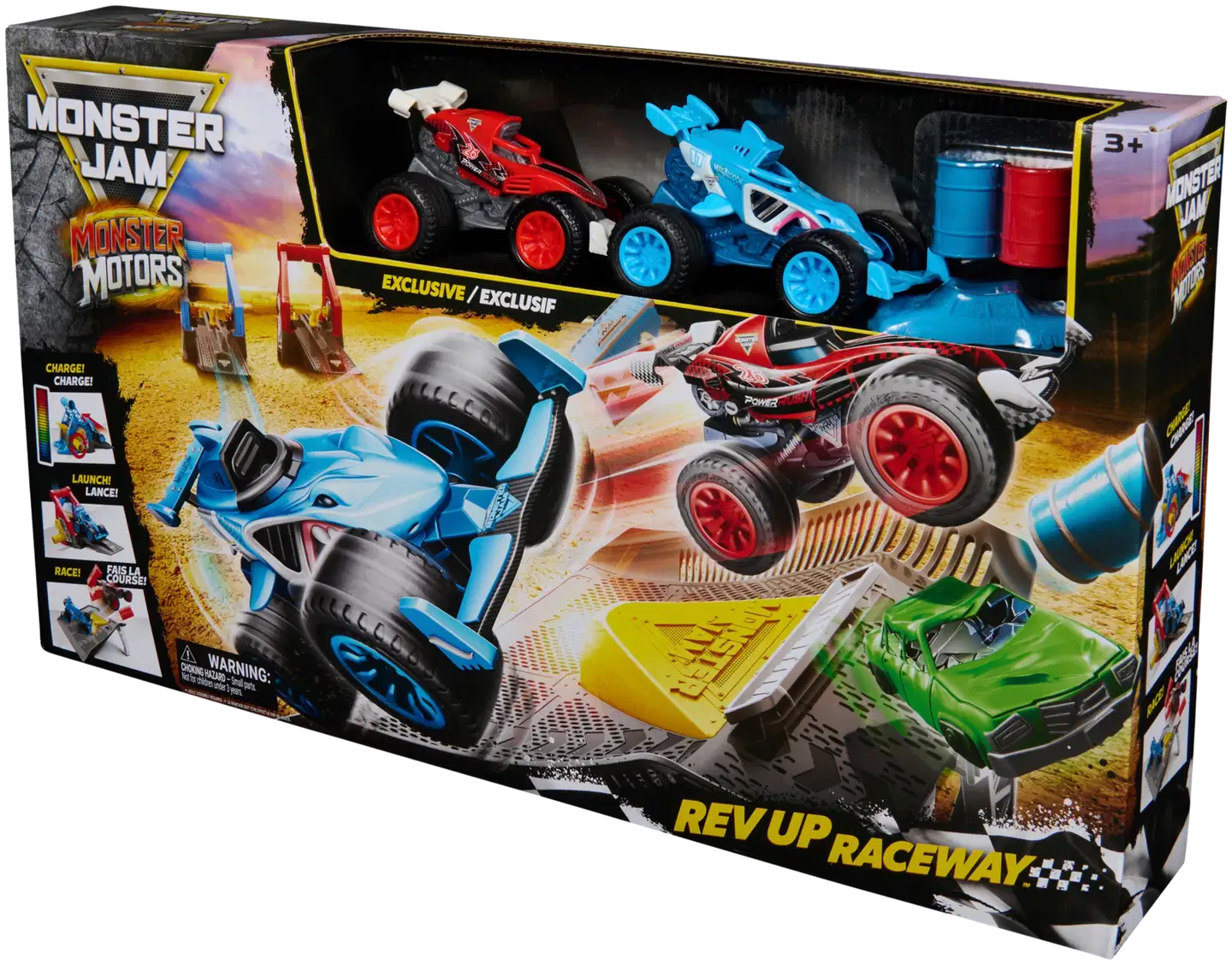 MJ 1:64 Monsteri Moottorit RevUp Setti - 4