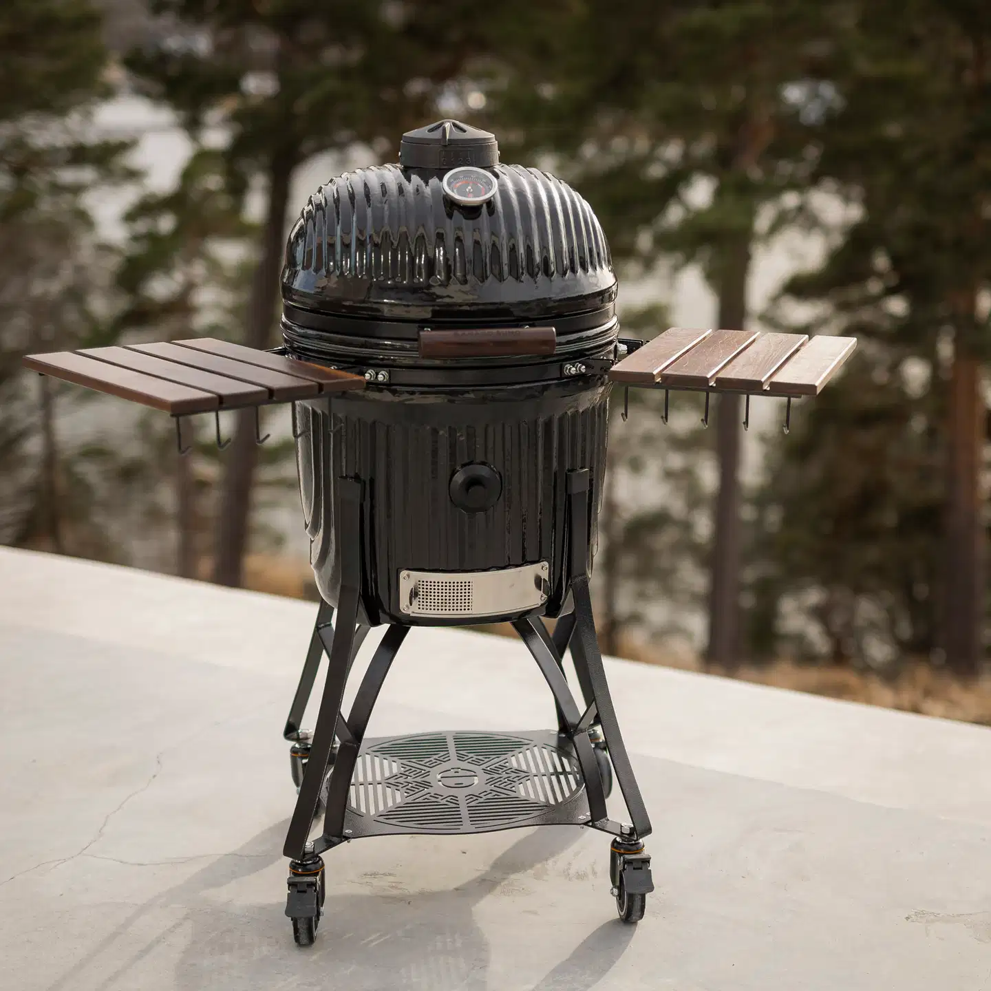 Kamado Sumo Icon Large hiiligrilli - musta - 16