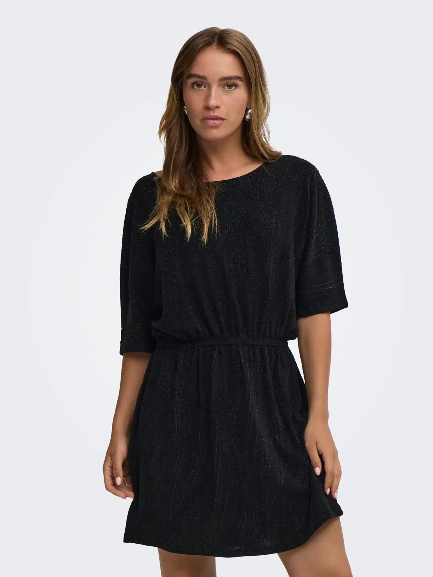 JDY naisten mekko Jdykiwi - Black GLITTER - 3