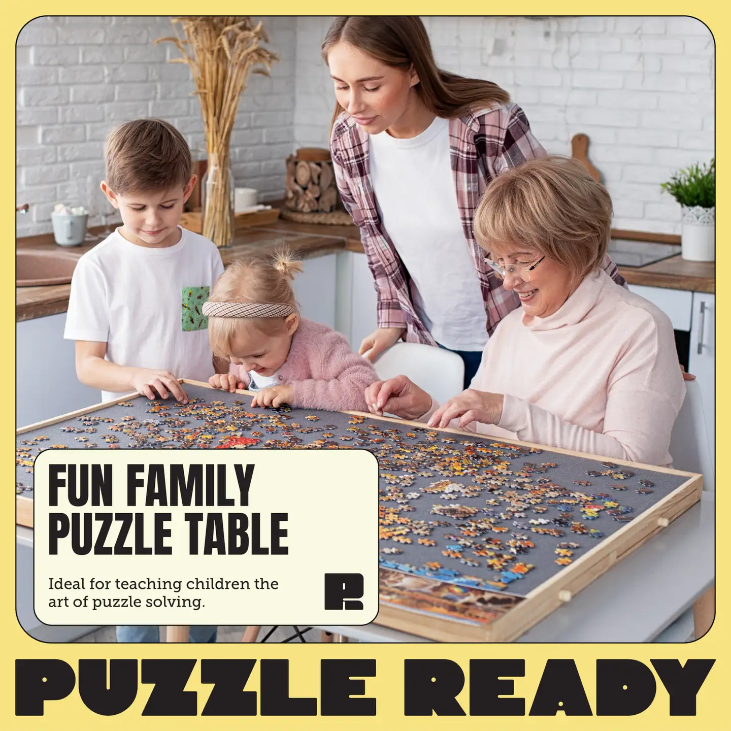 Puzzle Ready - Palapelilauta, 1000 palan palapelille - 7