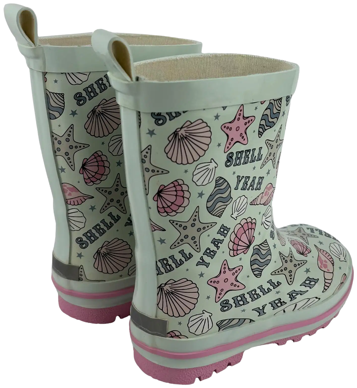 Ciraf lasten kumisaappaat Shell RB - Light green/pink - 2