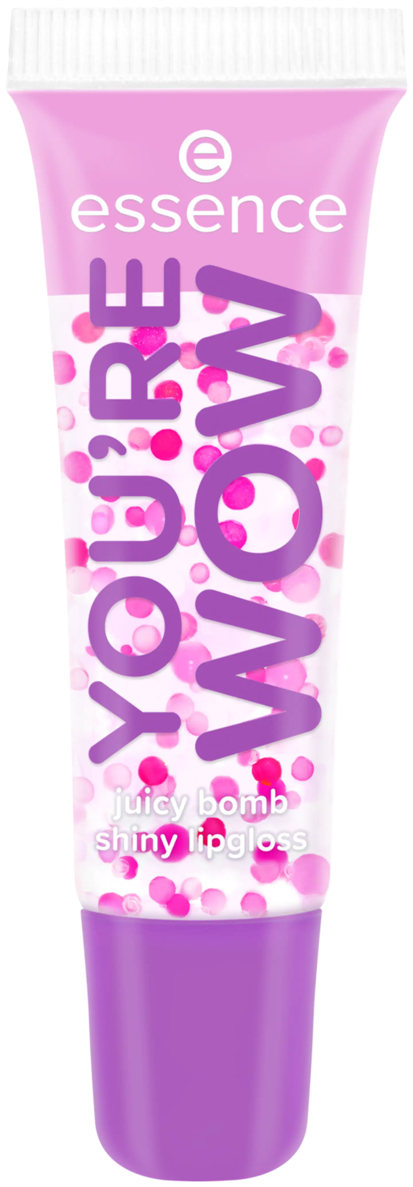 essence SAY IT WITH JUICY YOU'RE WOW juicy bomb shiny Huulikiilto 04 - 1