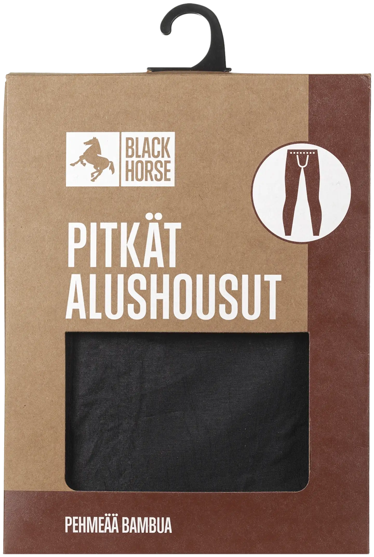 Black Horse lasten pitkät alushousut BH-J012 - BLACK - 2