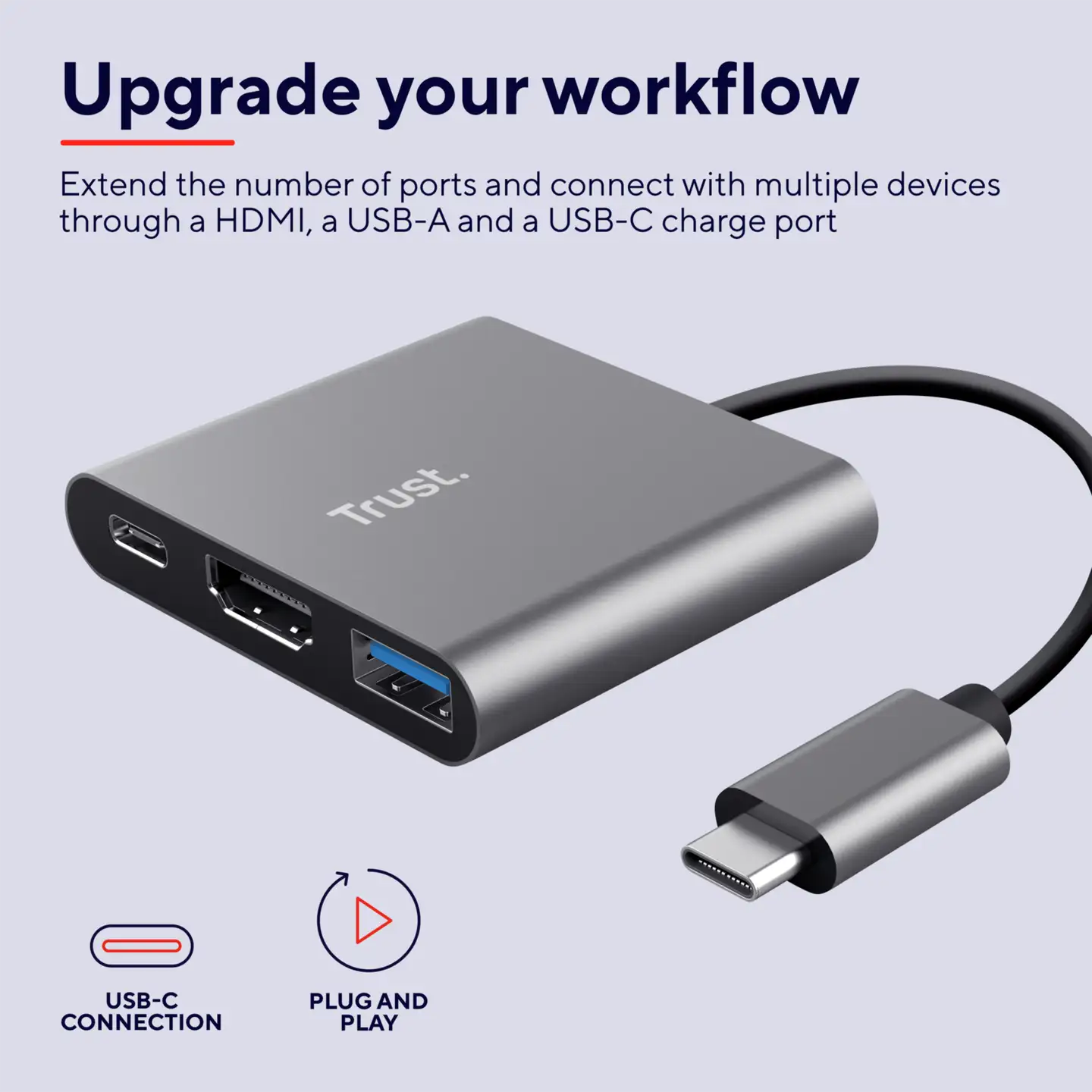 Trust Dalyx 3in1 adapteri - 8