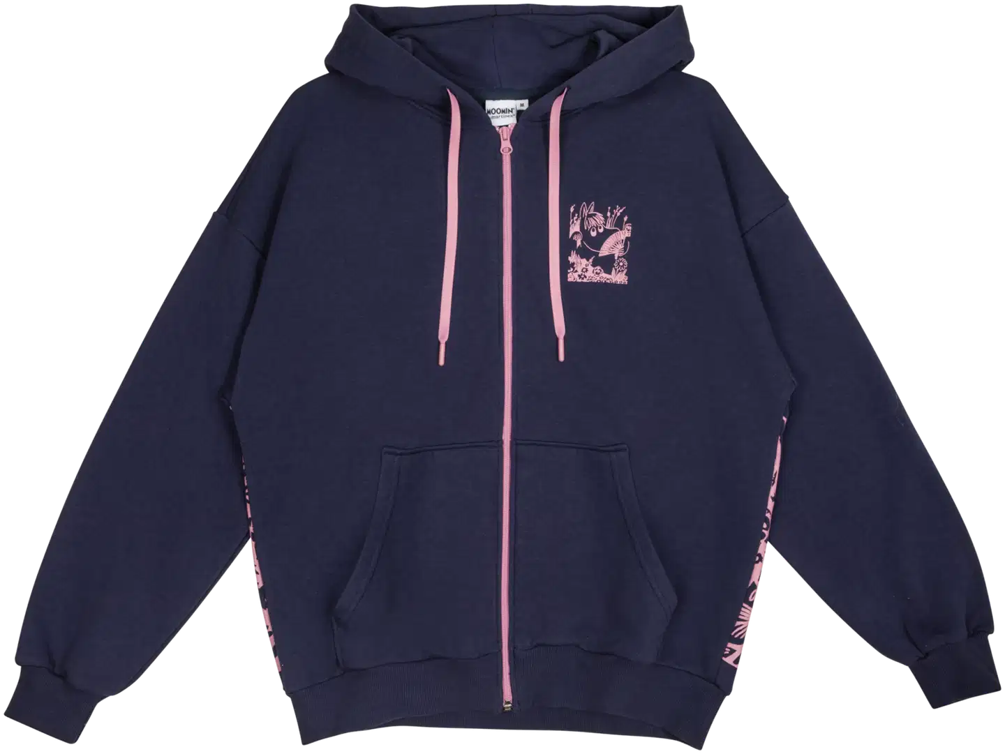 Muumi naisten huppari Senja Niiskuneiti 591502 - tummansininen - 1