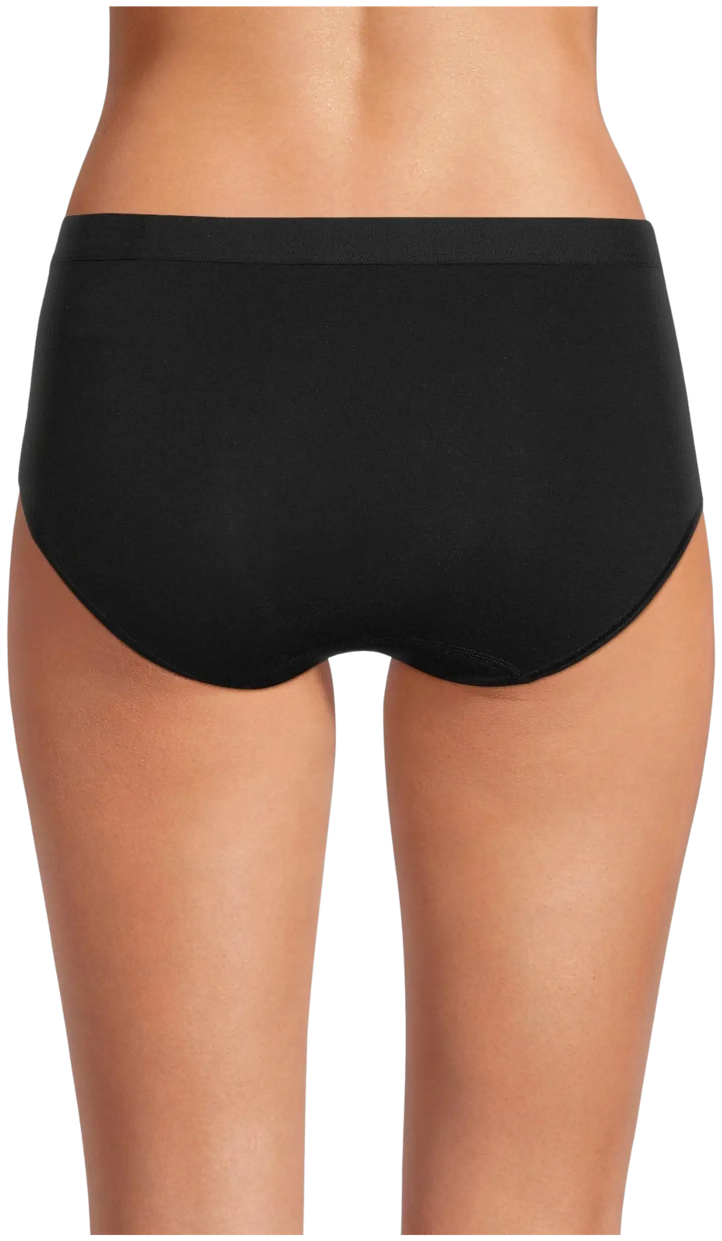 Actuelle naisten alushousut midi bambu AC-NOS-249 - Black - 3
