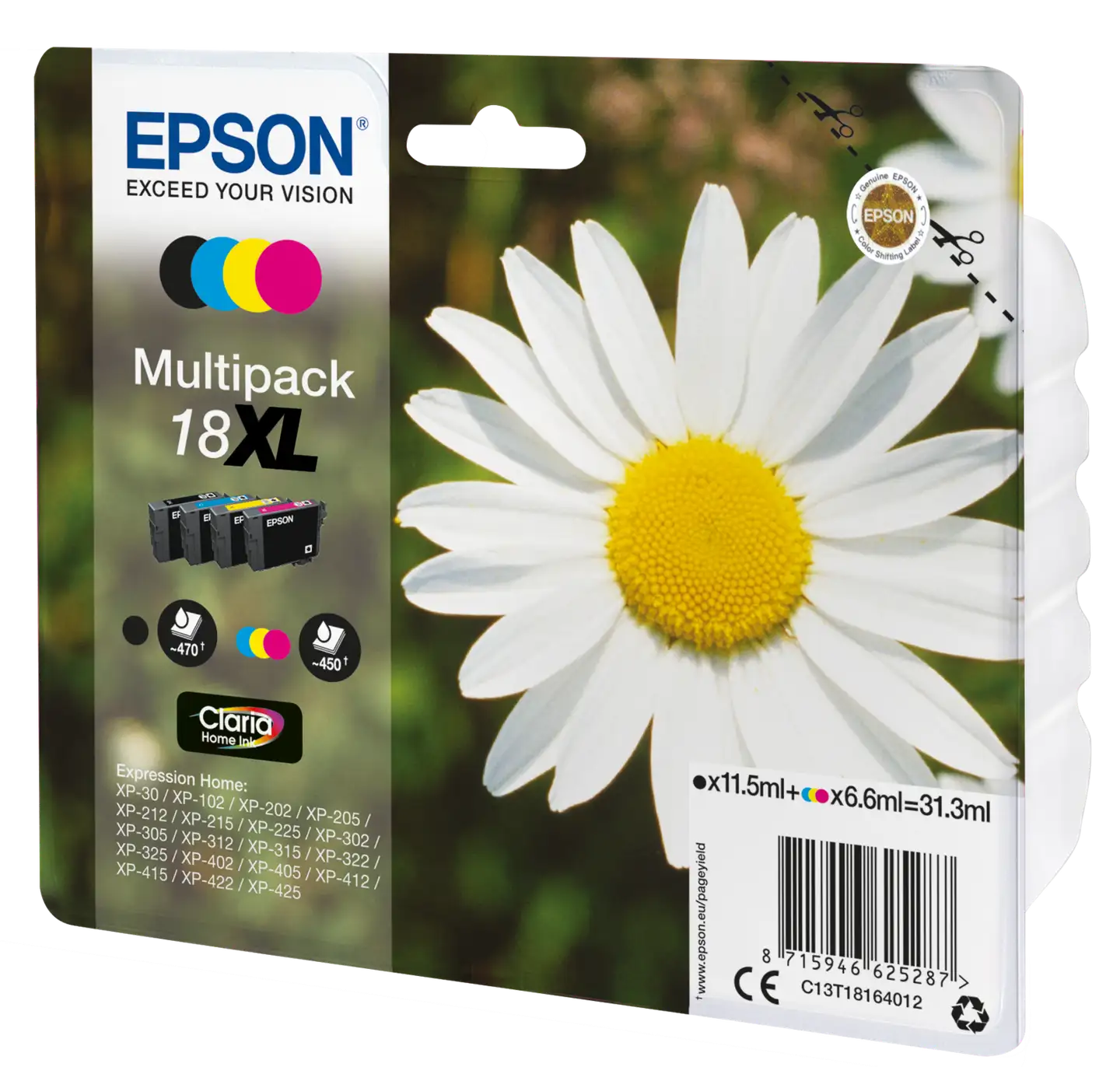 Epson 18XL moniväripakkaus