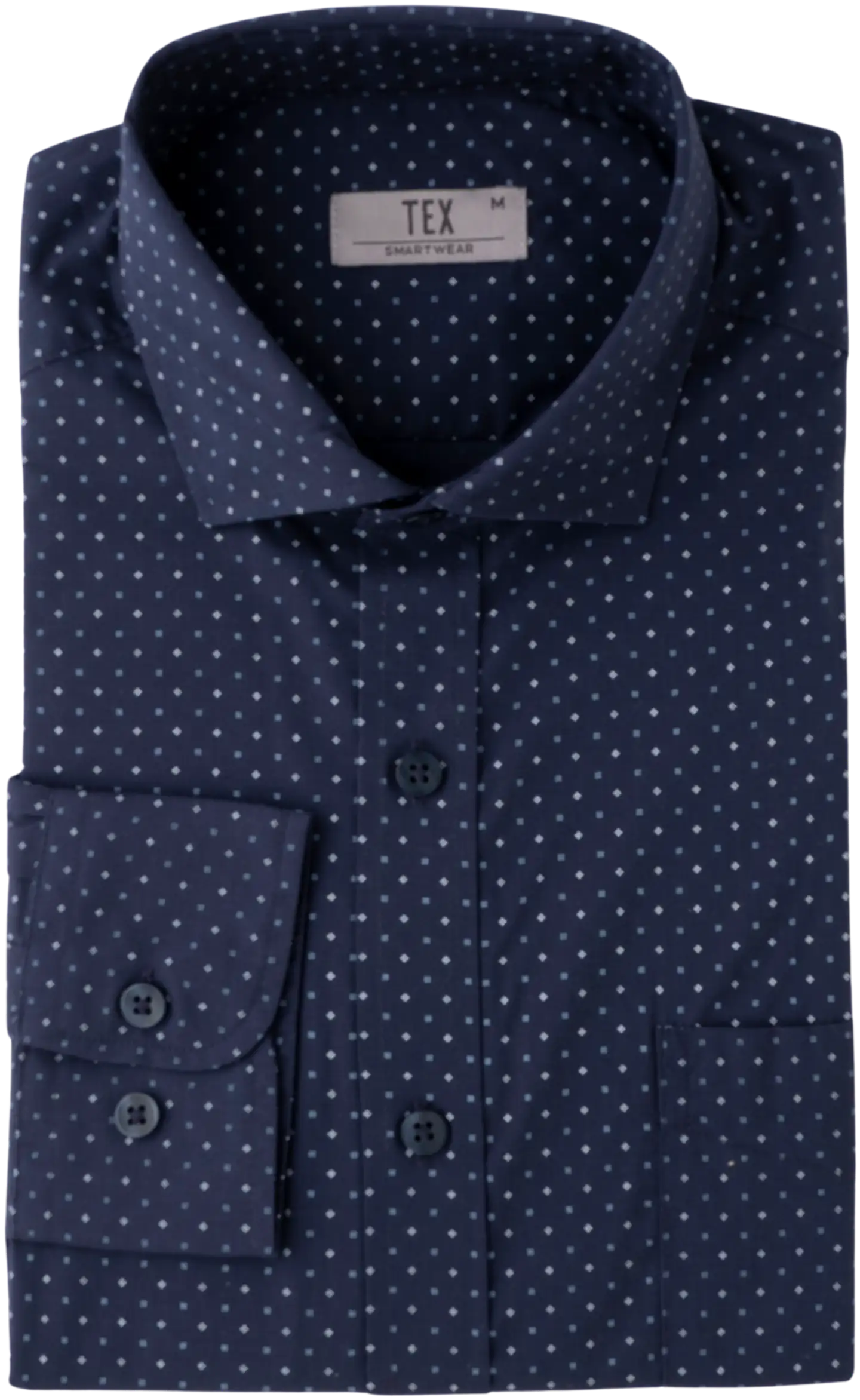 TEX miesten kauluspaita I274808 - Navy - 3