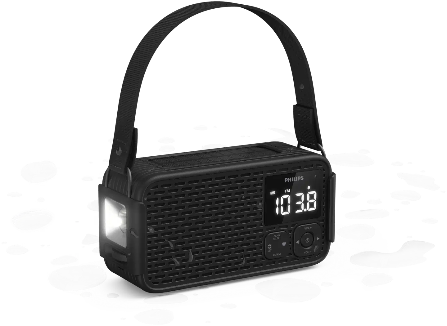 Philips hätäradio TAR3500/00 musta - 6