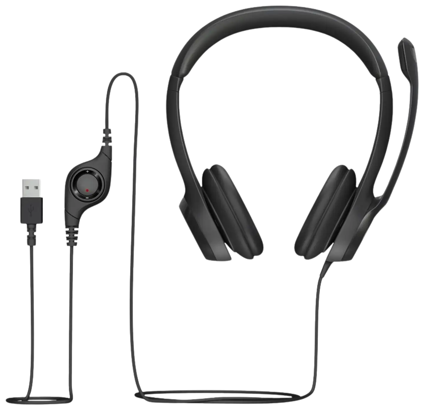 Logitech USB-kuulokemikrofoni H390 - 4