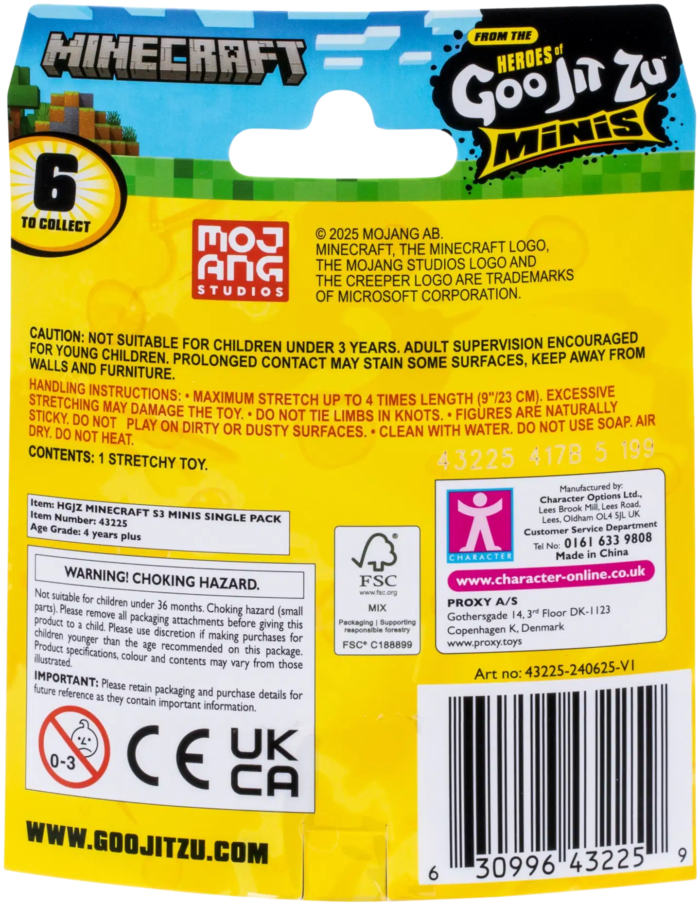 Goo Jit Zu Minecraft Mini Figuuri - 2