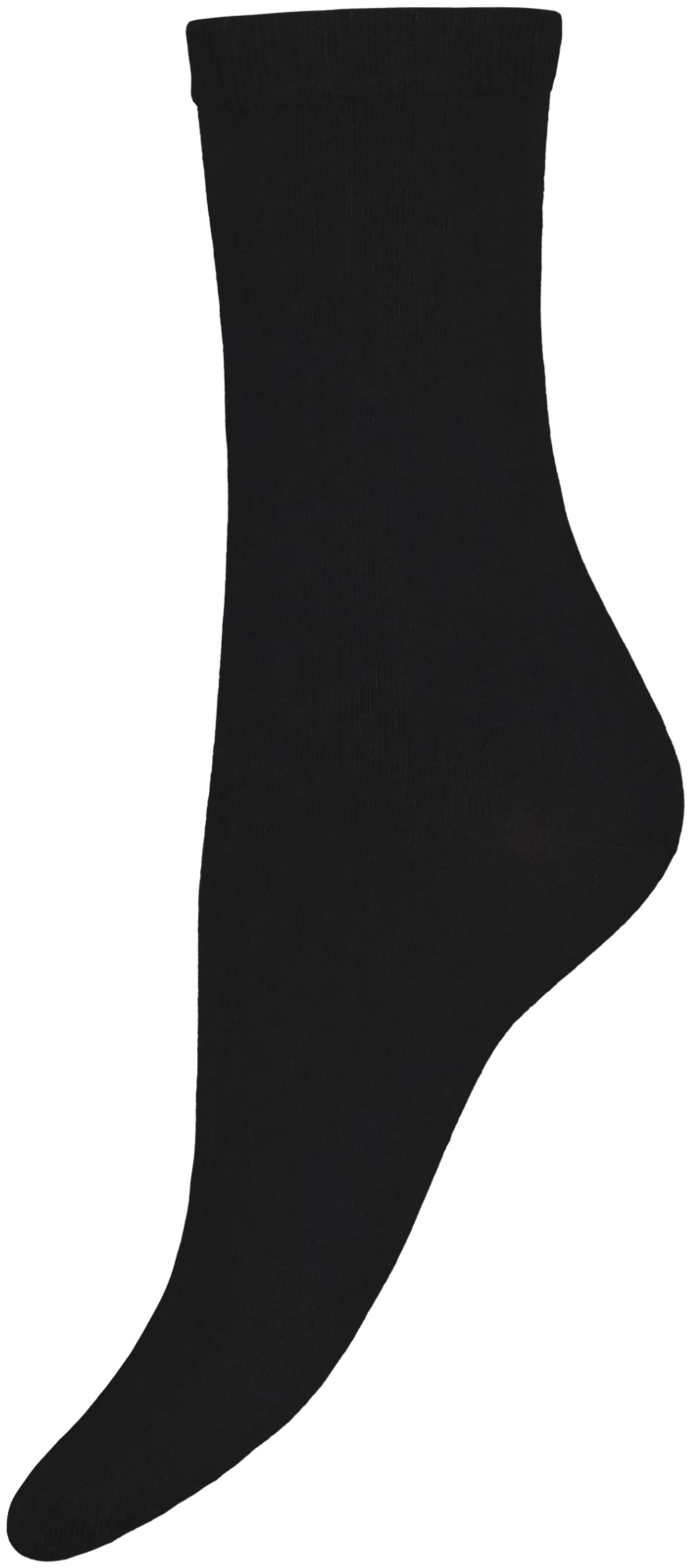 Vogue naisten nilkkasukat cotton basic sock 3-pack - Black - 2