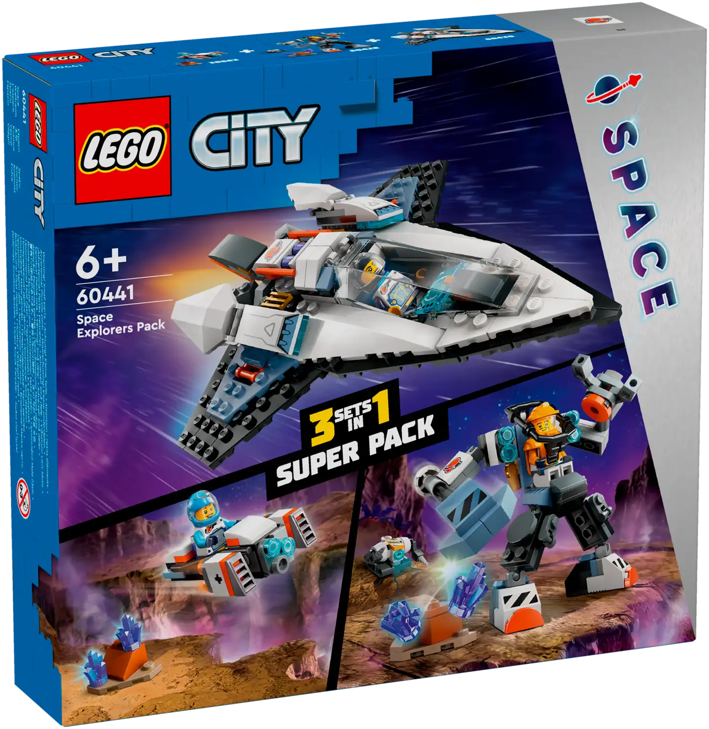 LEGO® City 60441 Avaruustutkijan varusteet, suurpakkaus - 1