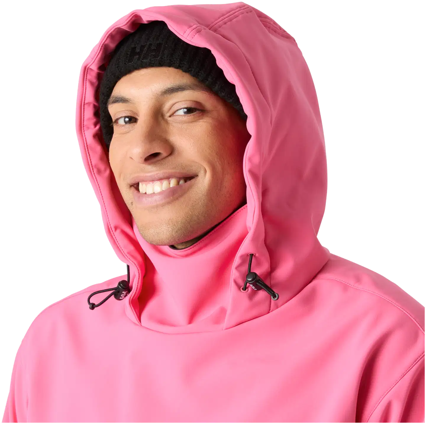 Helly Hansen miesten softshell huppari Ullr D Hoodie 66080 - Hot Pink - 5