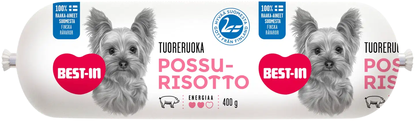 Best-In Possurisotto Koiran Tuoreruoka 400g