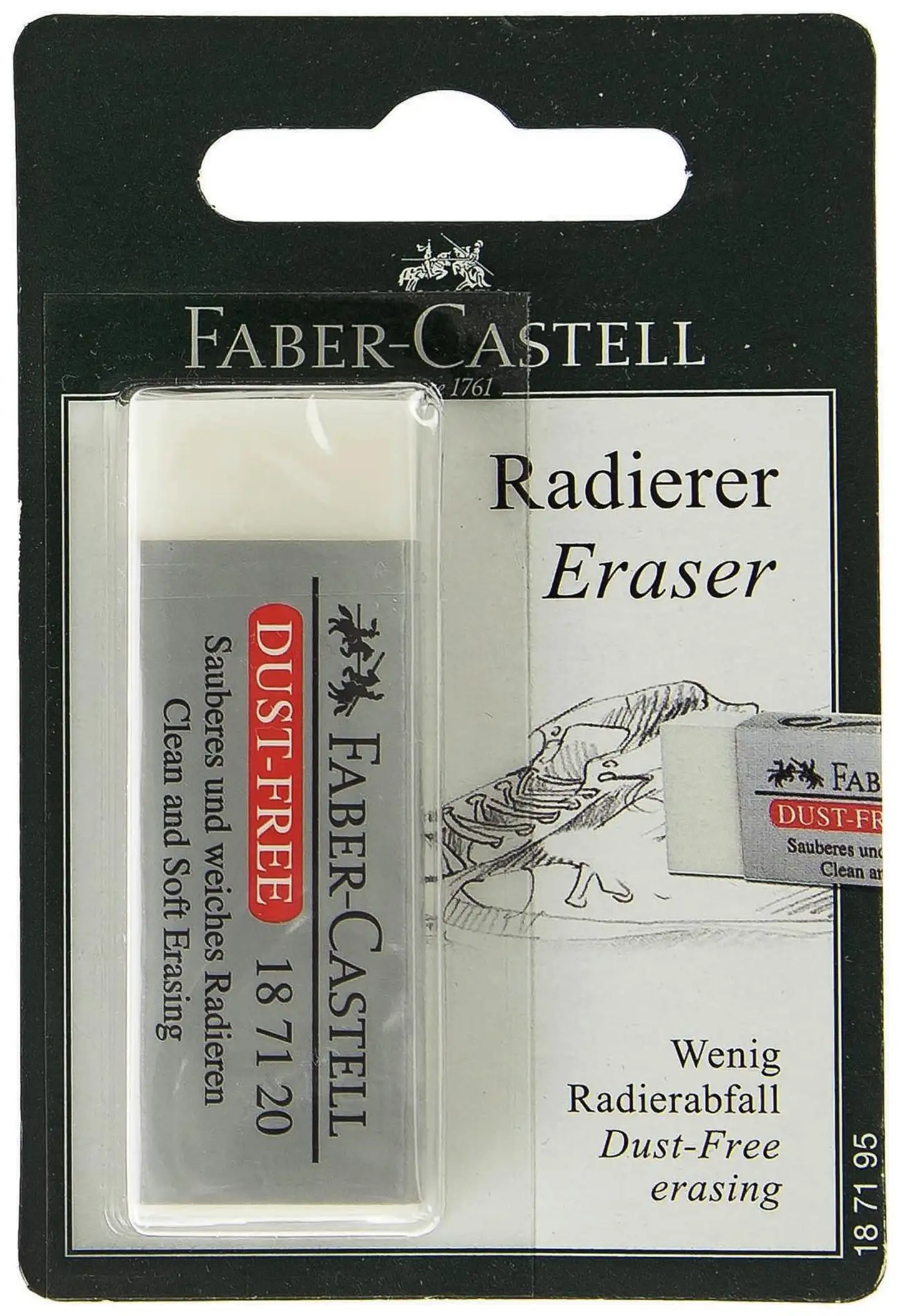 Faber-Castell pölyämätön pyyhekumi