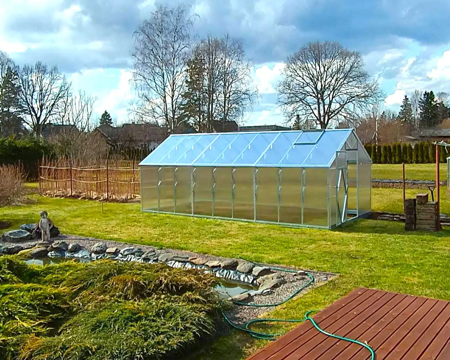 Ecoslider kasvihuone 3.0 X 6.24 - 7