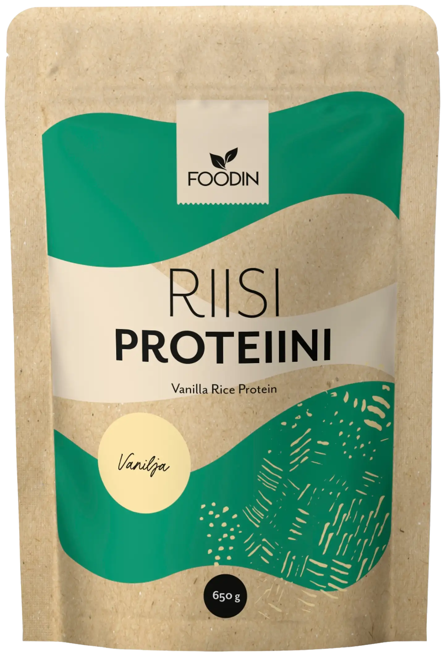 Foodin Riisiproteiini vanilja 650g