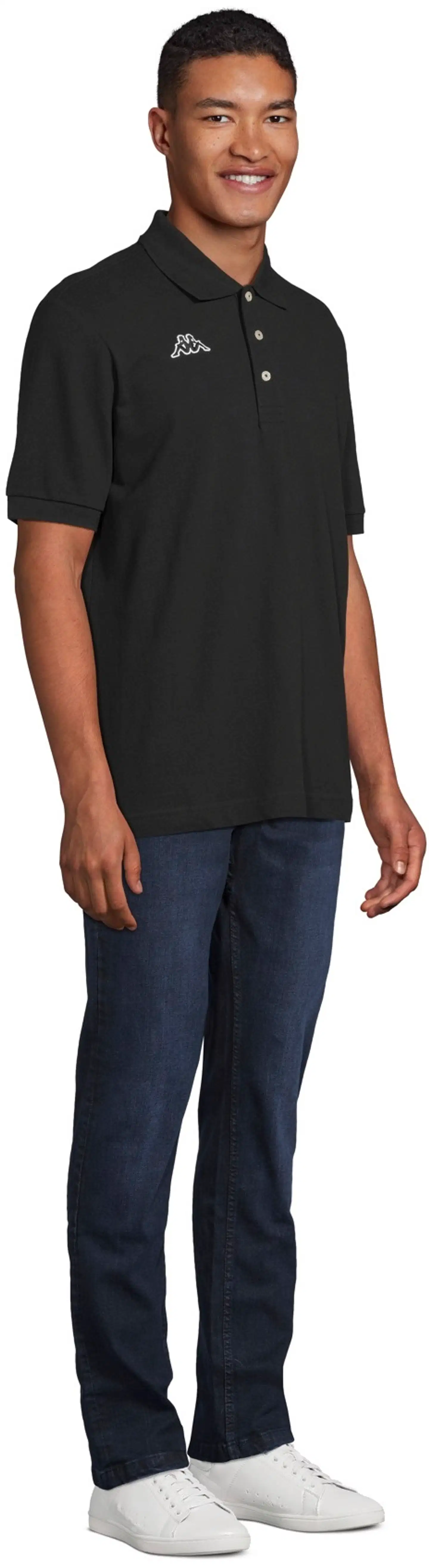 Kappa miesten pikeepaita Maltaxita 361533W - 005 black - 4