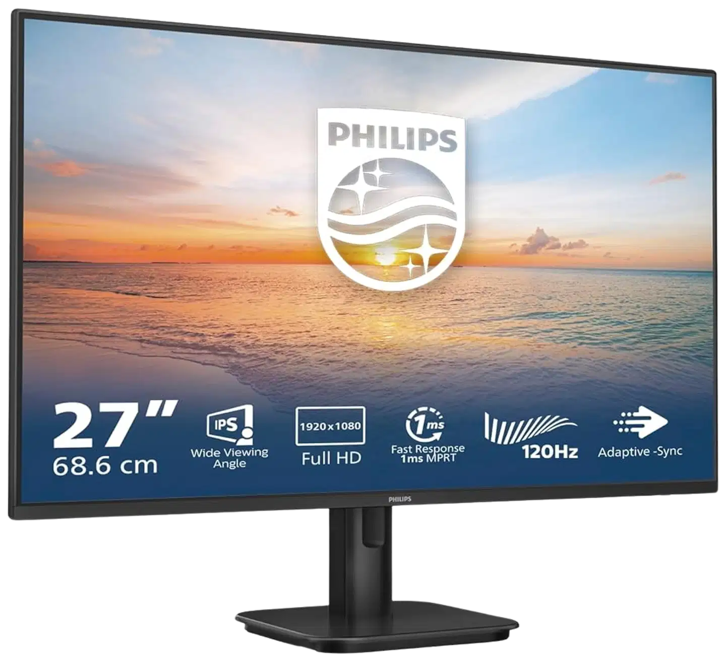 Philips näyttö 27" FHD IPS 100Hz HDMI - 1